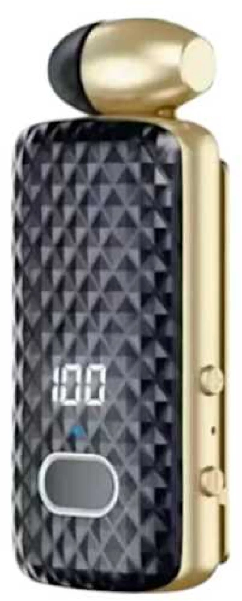 Ασύρματο ακουστικό Bluetooth - F588 - 701410 - Gold