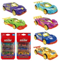 Σετ 3 Οχήματα die Cast Metal Free Wheels 10x19x3.5cm ToyMarkt 913628
