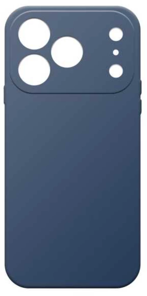 TechWave Soft Silicone case for Apple iPhone 17 Pro Max navy blue