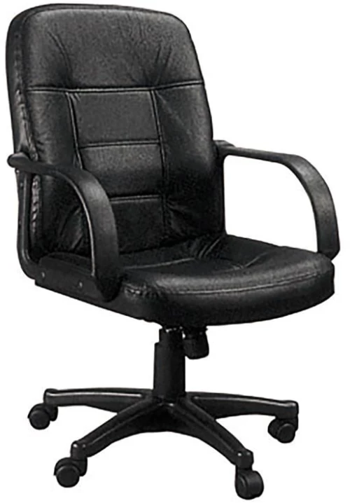 BF1300 Πολυθρόνα Γραφείου PU Μαύρο