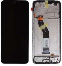 Οθόνη με Touch Screen & Μεσαίο Πλαίσιο Xiaomi Redmi 14C/ Poco C75 Μαύρο (Original)