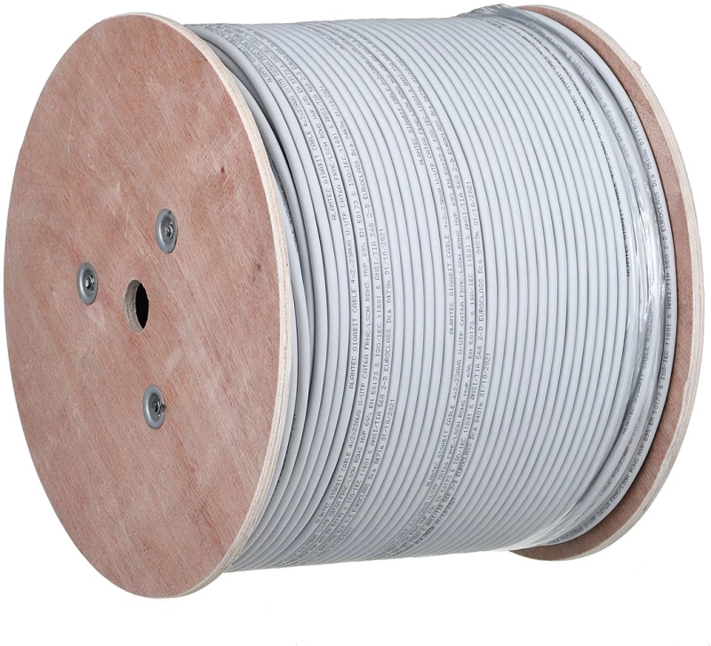Alantec KIU6ALSOH500D networking cable 500 m Cat6 U/UTP Grey