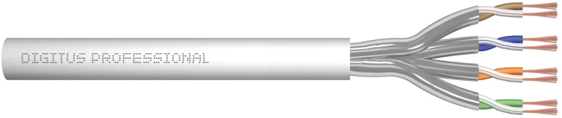Digitus CAT 6A U/FTP twisted pair patch cord, raw