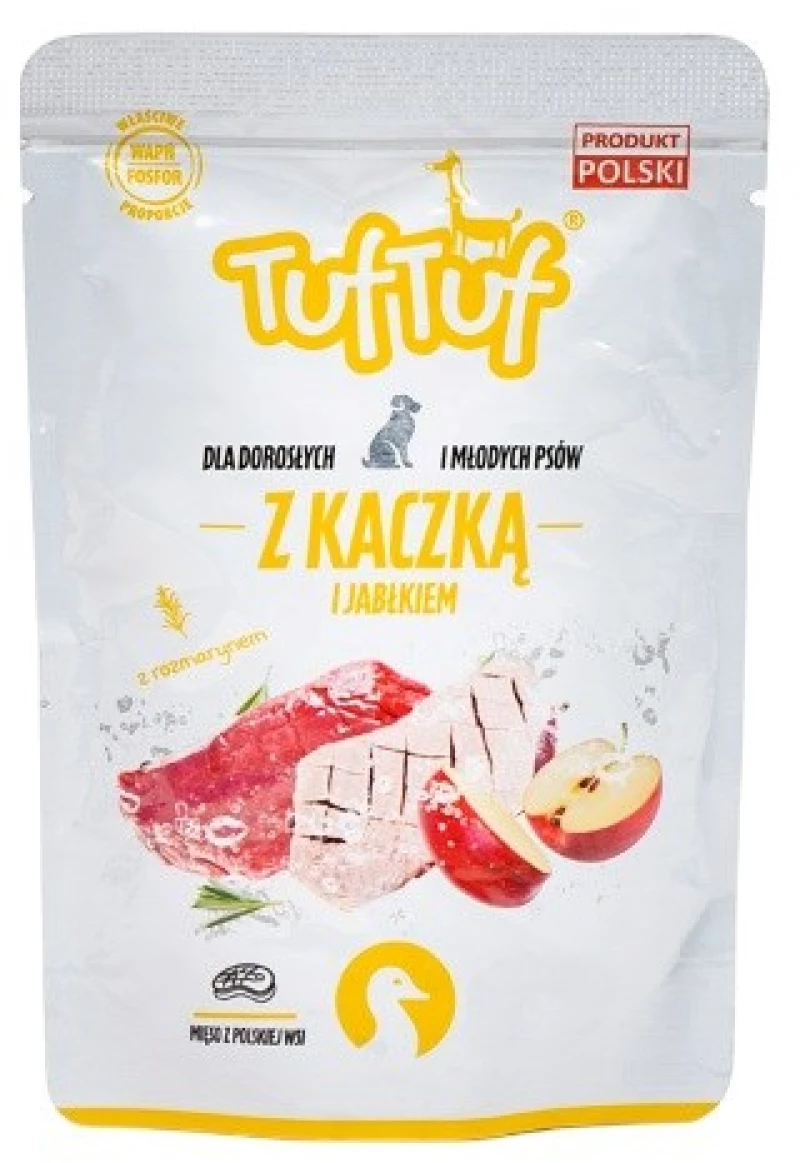TUF TUF Duck with apple - wet dog food - 300g