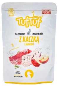 TUF TUF Duck with apple - wet dog food - 300g