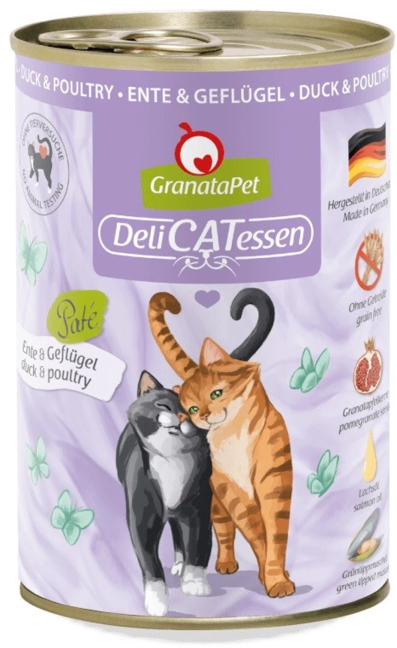 GRANATAPET DeliCATessen Duck and poultry - wet cat food - 400g