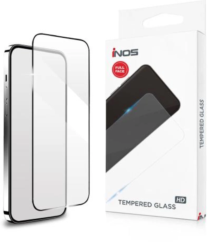 Tempered Glass Full Face inos 0.33mm Xiaomi Poco M7 Pro 5G Μαύρο