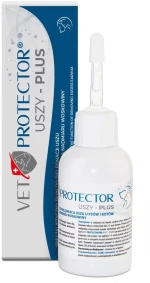 JM SANTE Vet Protector Uszy Plus - ear solution for dogs and cats 50 ml