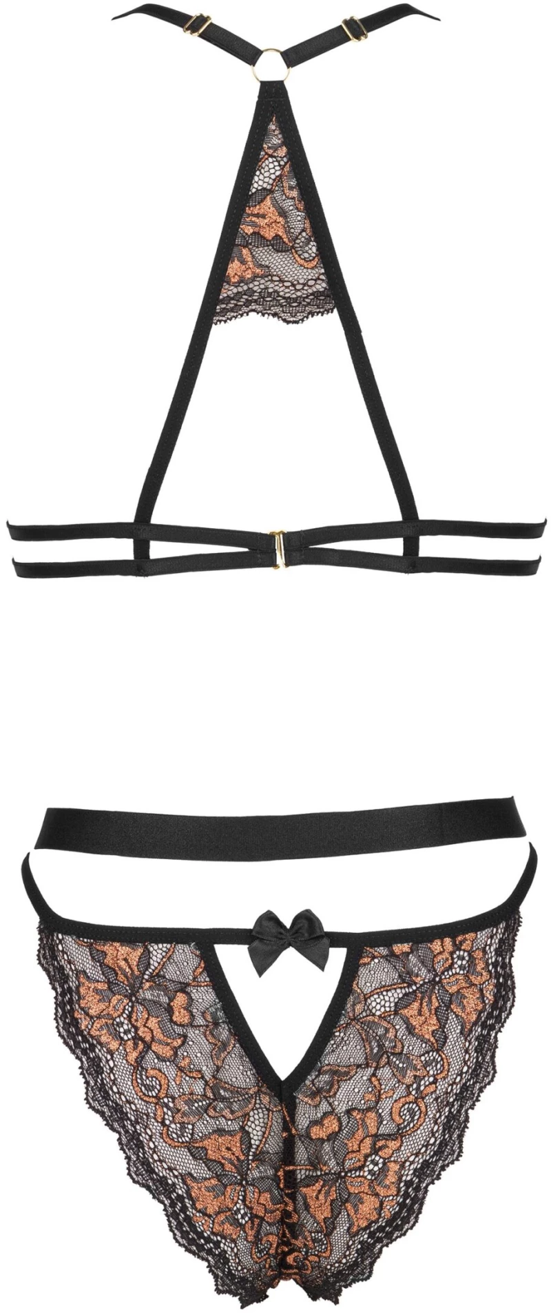 BEAUTY NIGHT FASHION GOLDIE 3 PIECE SET BLACK