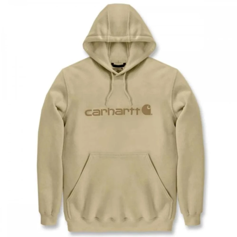 Φούτερ Μπλούζα Signature Logo Hooded Beach Heather CARHARTT 100074-A36