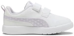 Puma 398758-04 Courtflex V3 Dotty V PS (White/Purple)