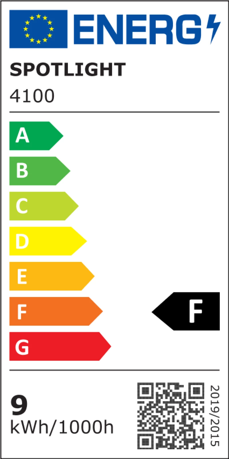 ΛΑΜΠΤΗΡAΣ LED GU10 9W 3000K 4100