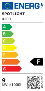 ΛΑΜΠΤΗΡAΣ LED GU10 9W 3000K 4100