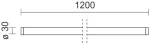 ΛΑΜΠΤΗΡAΣ LED T8 18W 4000K ECONOMY 5758