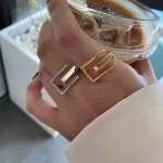 Γυναικείο Δαχτυλίδι CB584374 Ανοξείδωτο Ατσάλι - Χρυσό
