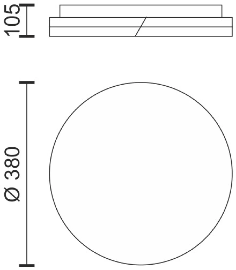 ΠΛΑΦΟΝΙΕΡΑ LED ΟΡΟΦΗΣ 24W 3000K 3257