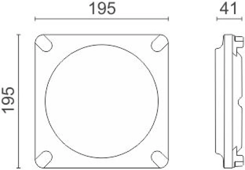 ΠΛΑΦΟΝΙΕΡΑ LED 12W 4000K 5868