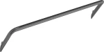 Wall towel rack
