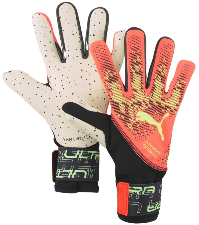 Puma Ultra Ultimate 1 NC Goalkeeper Gloves Orange 41813 02 10.5