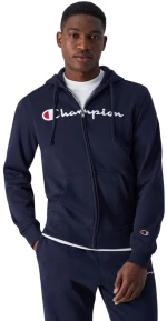 Men's Champion Full Zip Hoodie navy blue 220255 BS501 L