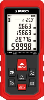 Laser distance meter DL-60X