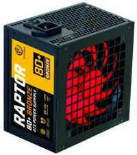 ATX Power Supply Rebeltec RAPTOR 600W, BRONZE 80+, Single Rail, DC-DC