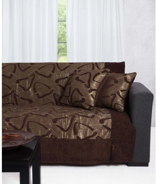 Silk Fashion ΡΙΧΤΑΡΙΑ 11230 (180cm x 180cm / 180cm x 250cm / 180cm x 320cm) καφέ