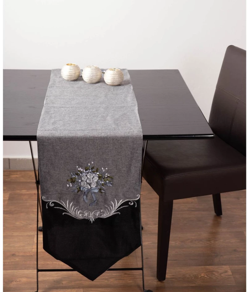 τραβέρσα (45cm X 170cm) 970 μαύρο