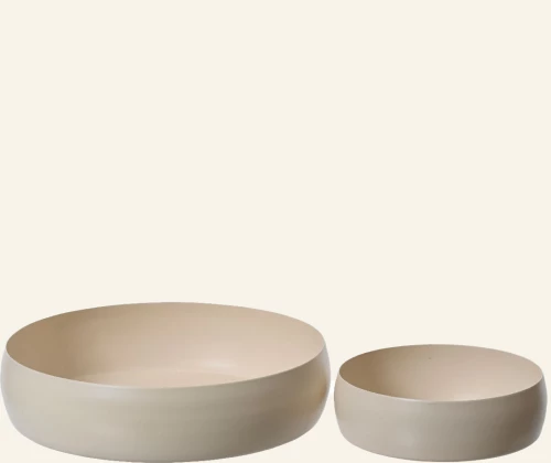 Beauty Home ΜΠΩΛ ΕΚΡΟΥ ΣΕΤ 2 ΤΜΧ 22 X 5,5 CM , 13,5 X 5 CM