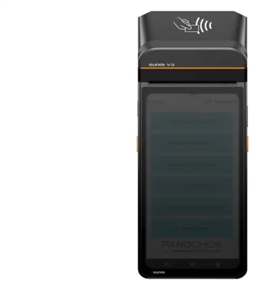Ταμειακή Μηχανή + POS Sunmi V3H ΟΛΑ ΣΕ 1