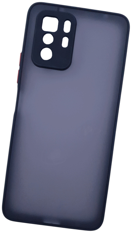 Naxius Case Rubber Frame Black XiaoMi Mi Poco X3 GT Naxius