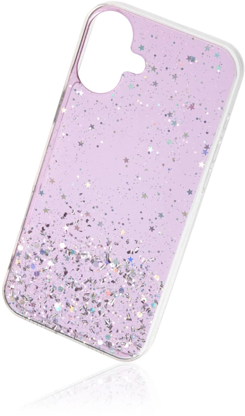 Naxius Case Glitter Purple iPhone 16 Plus Naxius