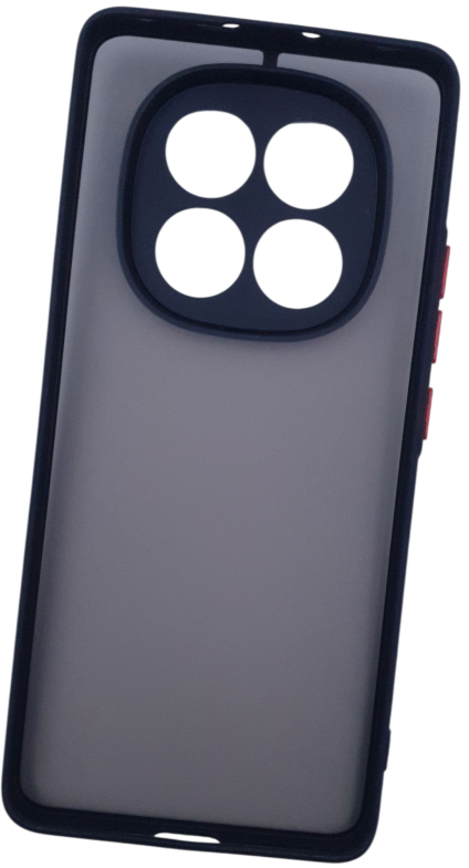 Naxius Case Rubber Frame Black XiaoMi RedMi Note 14 Pro Plus 5G Naxius