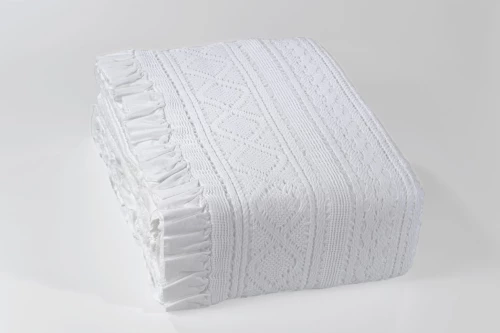 Κουβέρτα Down Town 454 White - Υπέρδιπλη 230x260