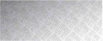 vidaXL Επιφάνειες Καρό 4 pcs Ασημί 100 x 40 cm Αλουμίνιο