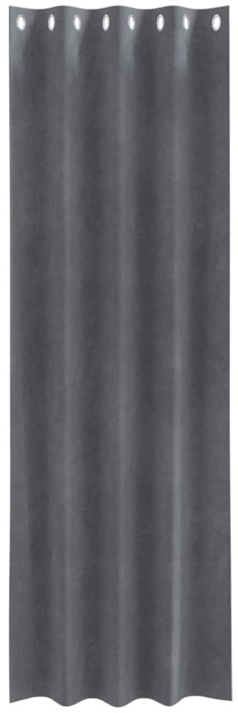 vidaXL Κουρτίνες με κουρτίνες 2 pcs Ανοιχτό γκρι 140 x 225 cm Βελούδο
