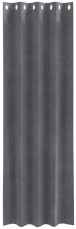 vidaXL Κουρτίνες με κουρτίνες 2 pcs Ανοιχτό γκρι 140 x 225 cm Βελούδο