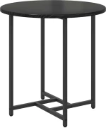 vidaXL Σετ βοηθητικά τραπεζάκια 2 pcs Μαύρη δρυς 50 x 50 x 50 cm