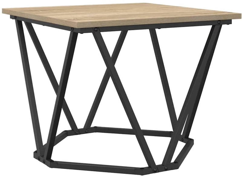 vidaXL Τραπεζάκι σαλονιού 3 pcs Sonoma Δρυς 50 x 50 x 40 cm