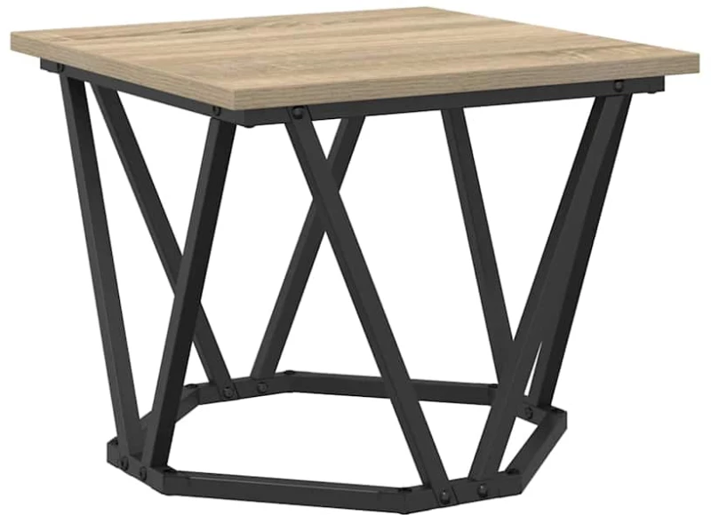 vidaXL Τραπεζάκι σαλονιού 3 pcs Sonoma Δρυς 50 x 50 x 40 cm