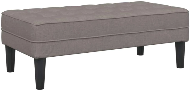 vidaXL Σετ Καναπέ 2 pcs μπεζ-γκρι 173 x 131 x 67 εκ ύφασμα