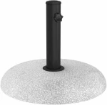 vidaXL Βάση ομπρέλας Ανοιχτό γκρι Γκρι 45 x 45 x 40 cm