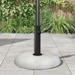 vidaXL Βάση ομπρέλας Ανοιχτό γκρι Γκρι 45 x 45 x 40 cm