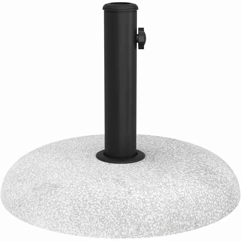 vidaXL Βάση ομπρέλας Ανοιχτό γκρι Γκρι 45 x 45 x 40 cm