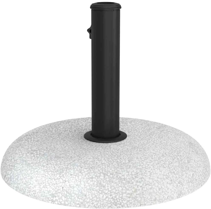 vidaXL Βάση ομπρέλας Ανοιχτό γκρι Γκρι 45 x 45 x 40 cm