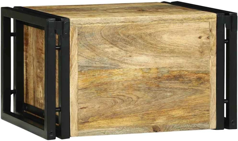 vidaXL Ράφι Κρασιού 46 x 35 x 27.5 εκ. Μασίφ ξύλο μάνγκο