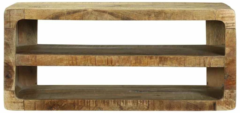 vidaXL Έπιπλο Τηλεόρασης Καφέ 80 x 32 x 36 εκ. Μασίφ ξύλο μάνγκο