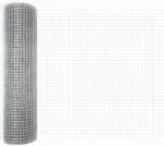 vidaXL Συγκολλητός φράχτης από σύρμα Ασημί 0.6 x 10 μ Ατσάλι