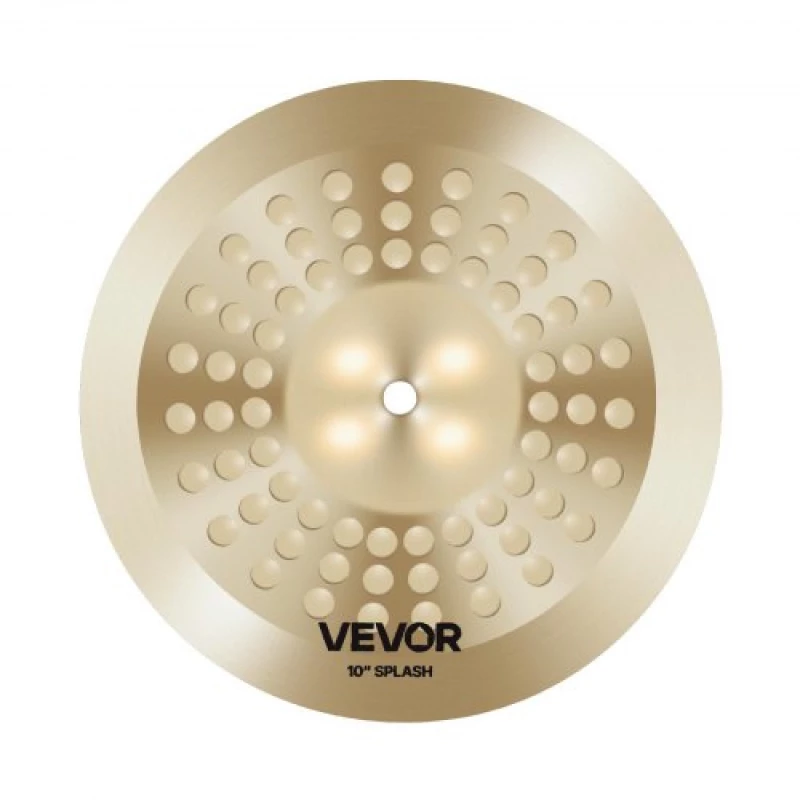 VEVOR Cymbal Pack 4 Pieces Cymbals Drum Set 10 14 16 20 Inches Cymbals for Drum