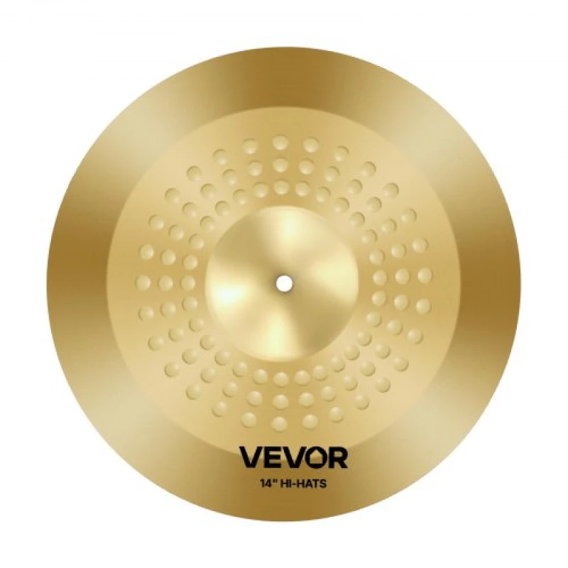 VEVOR Cymbal Pack 4 Pieces Cymbals Drum Set 10 14 16 20 Inches Cymbals for Drum